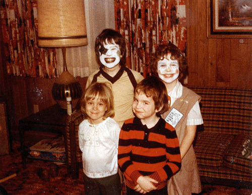 beatnikdaddio - a rite of 70′s childhood - dressing up as kiss...