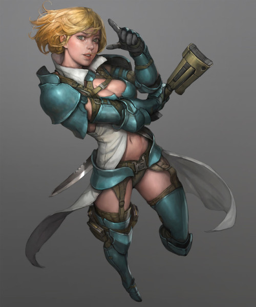 GUNBLADE  NAMGWON LEE www.artstation.com/artwork/x8ORO