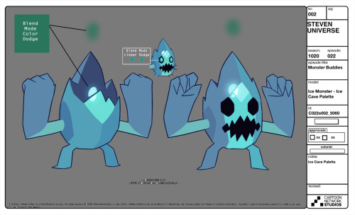 A selection of Character, Prop and Effect designs from the Steven Universe Episode: Monster Buddies   Art Direction: Elle Michalka Lead Character Designer: Danny Hynes Character Designer: Colin Howard, Erica Jones, Ricky Cometa Prop Designer: Angie