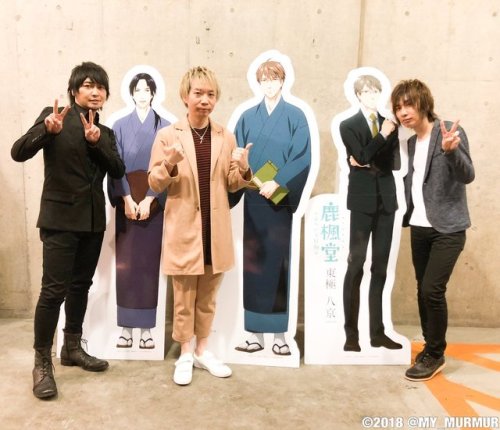 sugar-camus: Maeno Tomoaki at Anime Japan 23/3 for “Rokuhoudou Yotsuiro Biyori“ anime (Souce: 1,2,3)