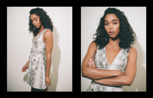 Laura Harrier interview with WHO WHAT WEAR“Using your voice can create a platform for speaking out a