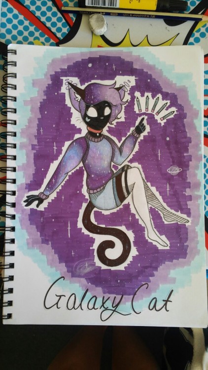 My friends OC I drew for her day of birth ~
