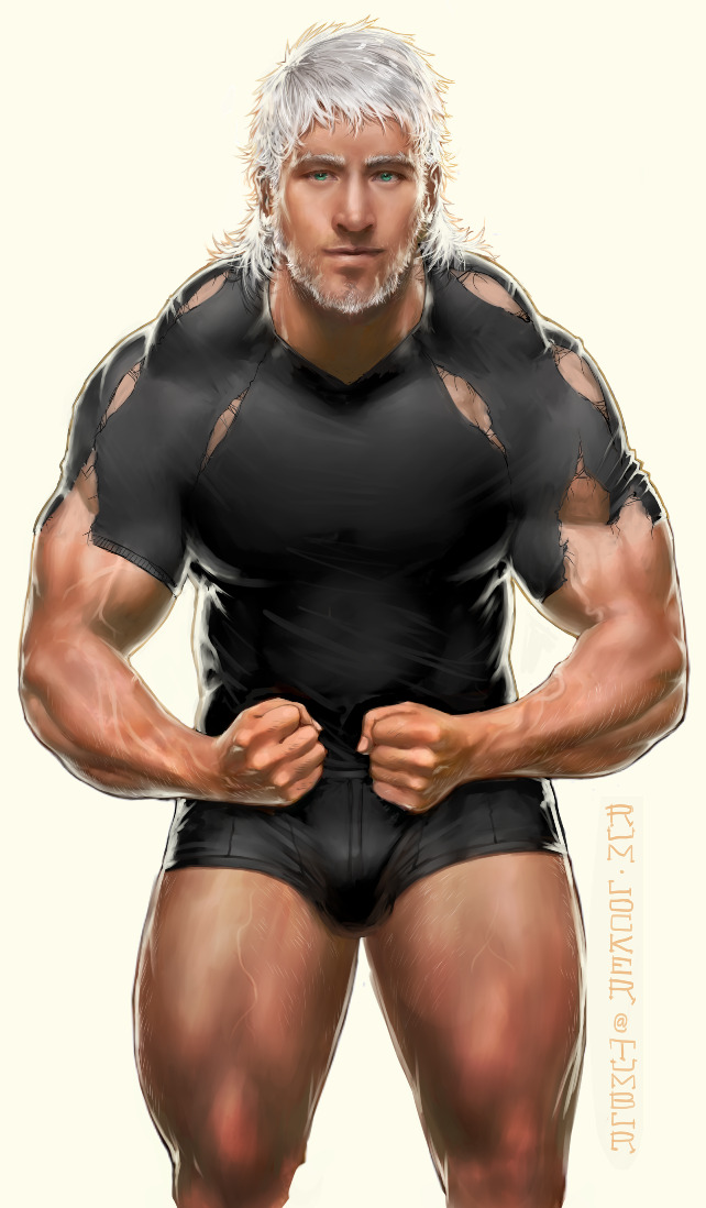 rum-locker:  Commission for it-hulkFeaturing his hunky character, Eric Von Hurst!