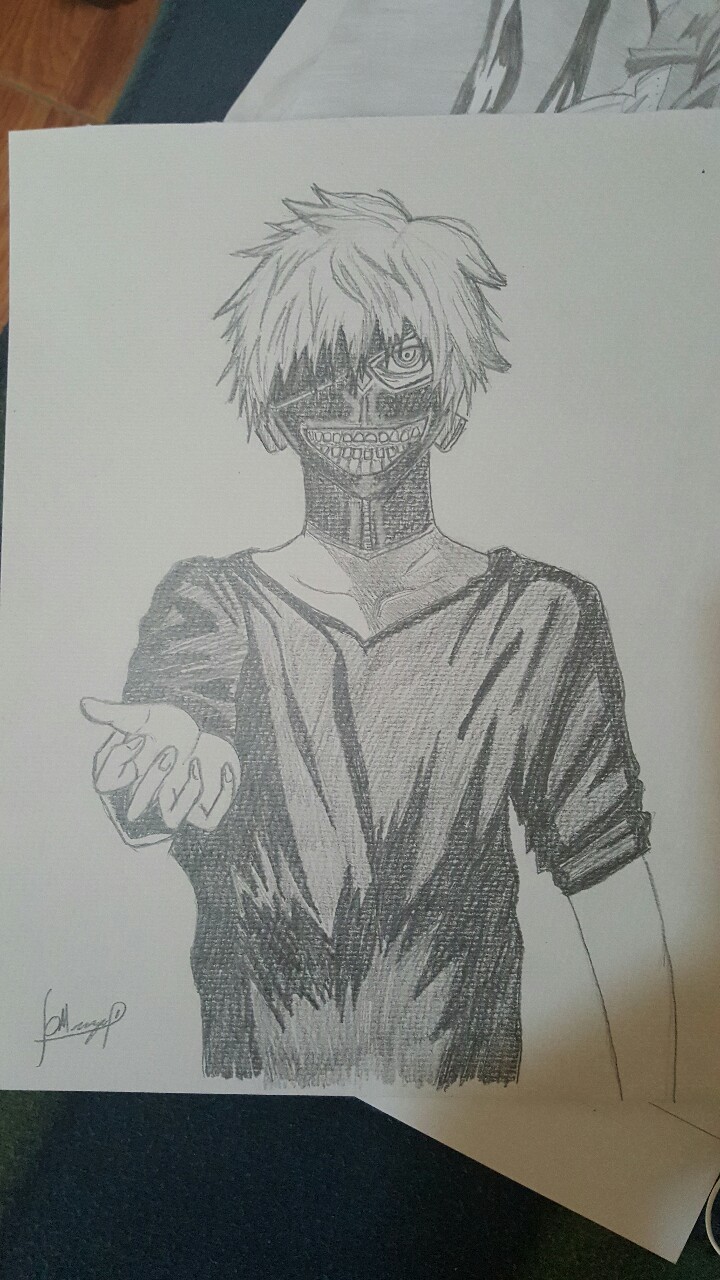 Amazing art of kaneki!