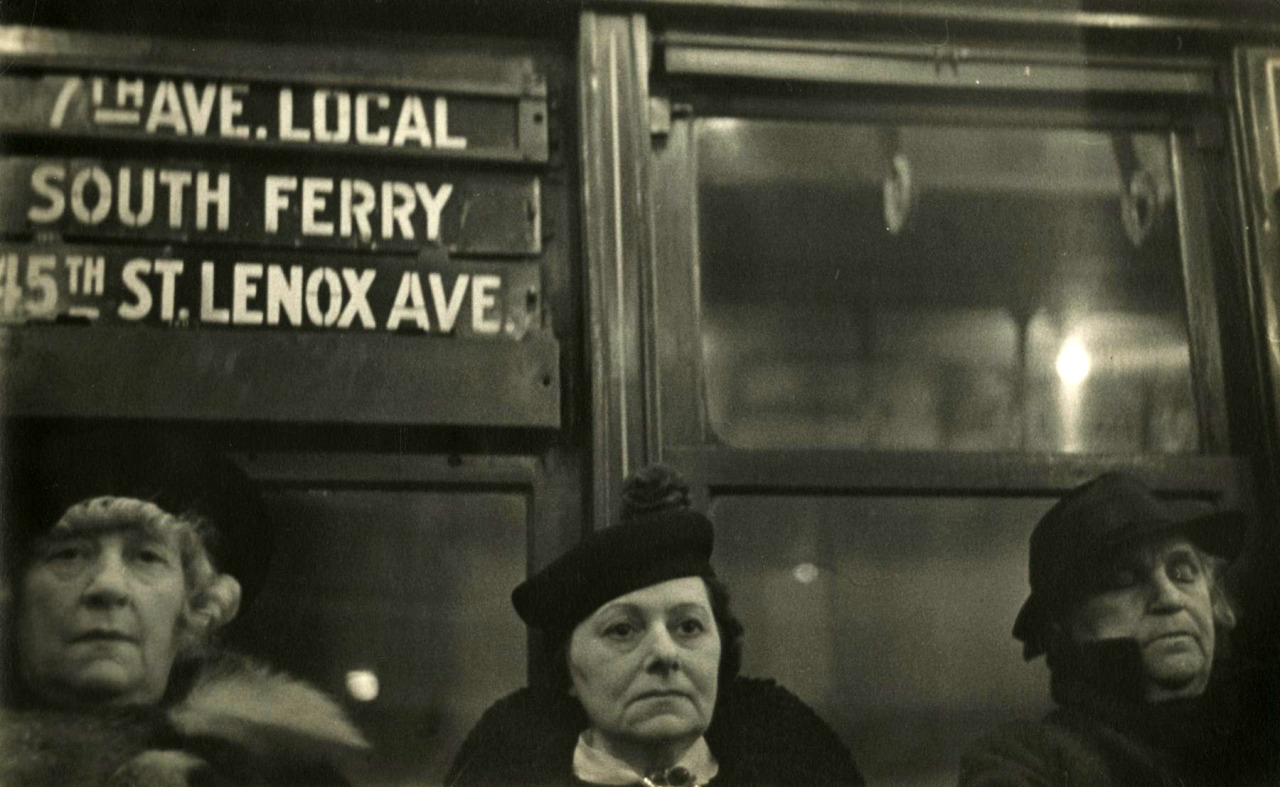 joeinct:  7th Avenue Local, Photo by Leonard Freed, 1941