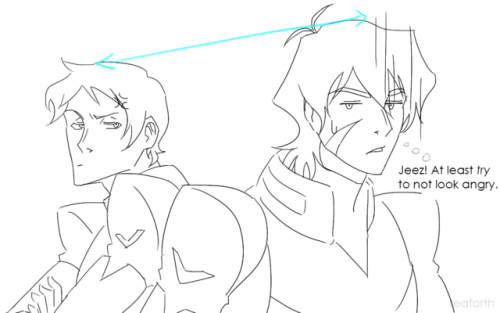 Don’t worry, Lance. I’m sure Keith is just .5 inches taller because of his hair.About half a day lef