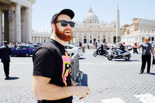   Sami Zayn goes sightseeing in Rome  porn pictures