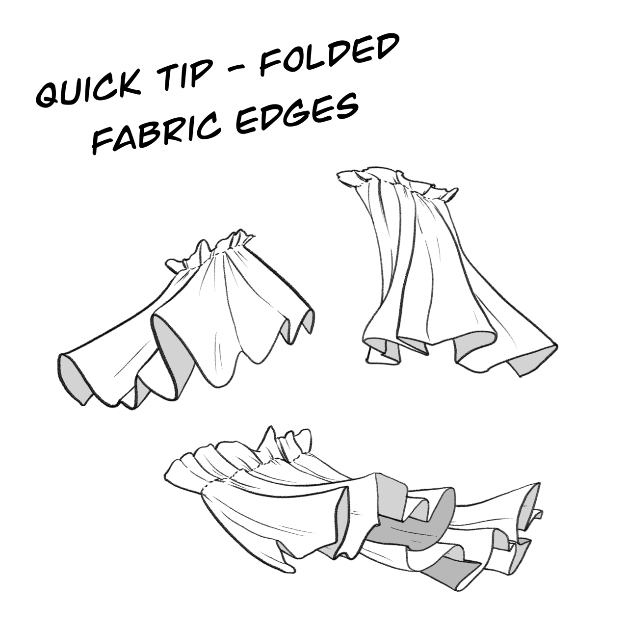 How To Draw Fabric Folds, Drawing based on Leonardo da Vinci » Hildur.K.O  Art blog