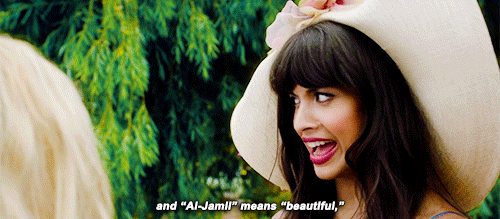 zoemonroe:THE GOOD PLACE MEME › [3/9 quotes] 1.03 Tahani Al-Jamil↳ So tell me about yourself. I mean