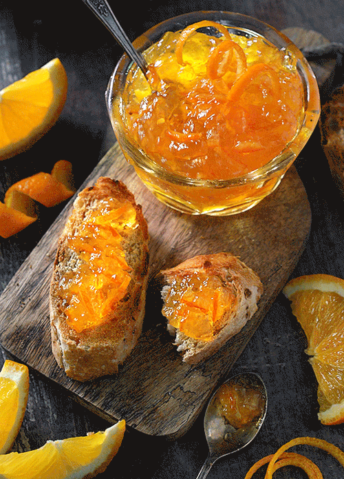 alice215685:Good foodporn !! I like orange marmalade.