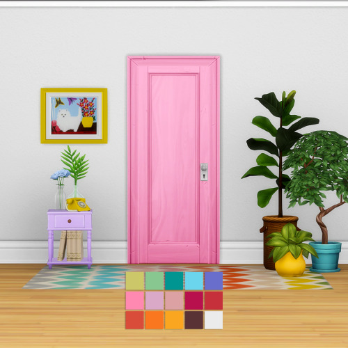 7 EA doors recolored in @lakemizu beenie baby paletteluxuriant breeze and door de la sass require GT