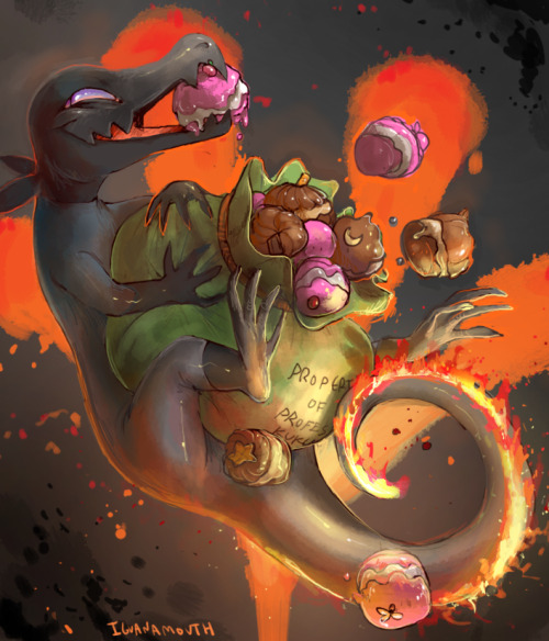 iguanamouth:  CAUGHT EM RED HANDED 