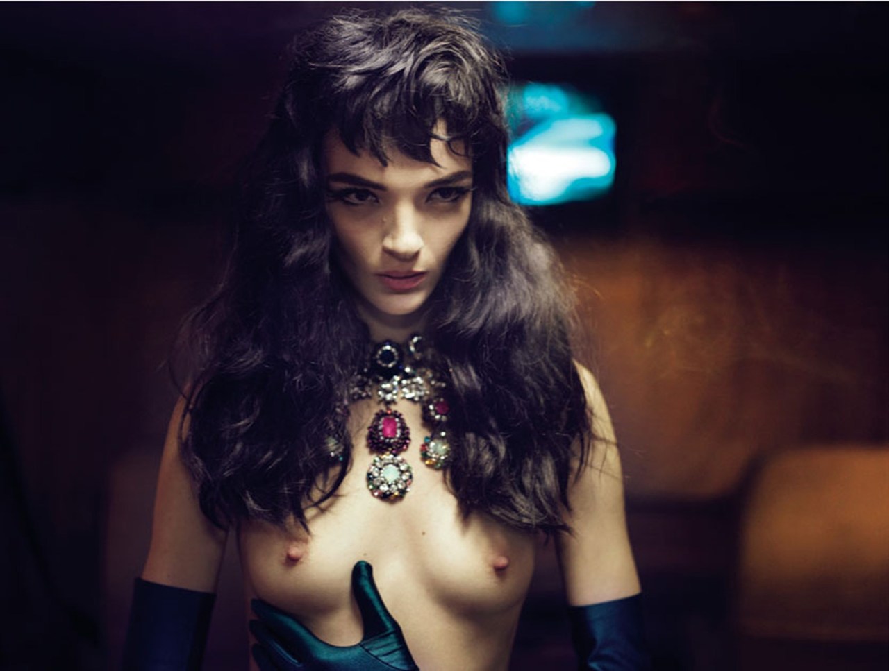 pussylesqueer:  Mariacarla Boscono: The Girly Show - W by Mert &amp; Marcus,