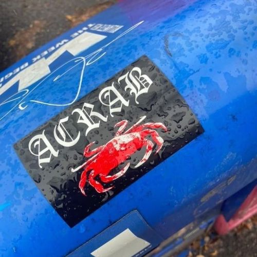 radicalgraff: ACRAB sticker seen in Portland, Oregon                    