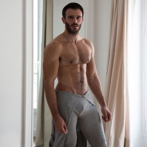 killianbelliardperfection: Killian Belliard This man has sexy down.  Blog post #400, all of Killian