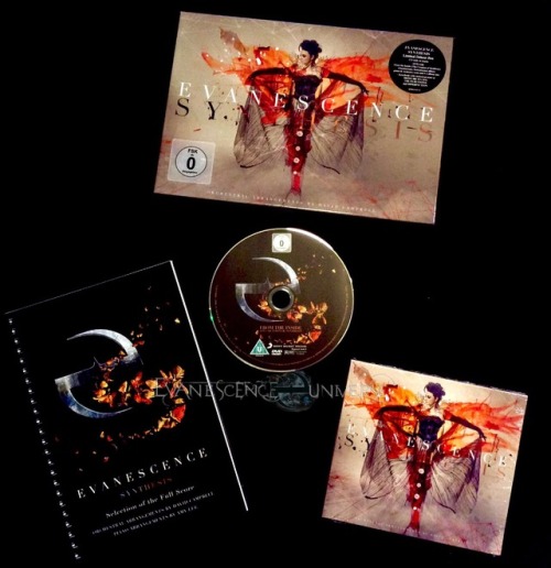 Synthesis Limited Deluxe Box with Exclusive Scorebook, Cd and behind the scenes DVD #evanescence #am