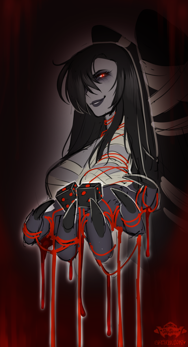 shysirensong:Sudden urge to draw my Litch, Rook &lt;3 Maybe it was the remaining