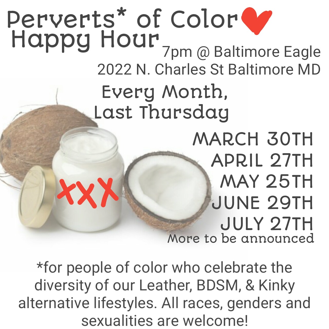 pervertsofcolor:  Take one!  Tell a friend! Bring your booty!