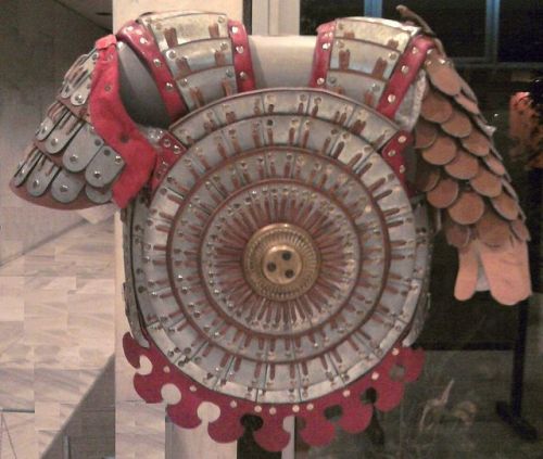 Reconstruction of 10th-12th century Byzantine klivanium armor, crafted by  Dimitris Katsikis.