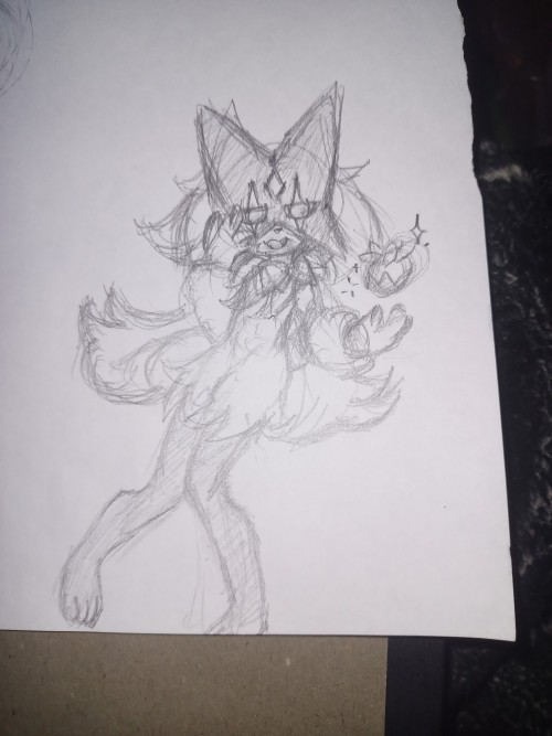 Meowscarada Doodle! Don't Mind The Terrible Lighting-