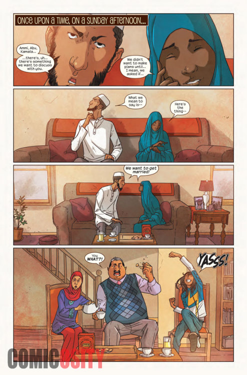 fykamalakhan:PREVIEW: MS. MARVEL #4 (Release: February 10, 2016)by G. Willow Wilson, Nico Leon, and 