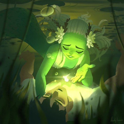 thecollectibles:The Mermaid of Lily Lake byAndy Ivanov