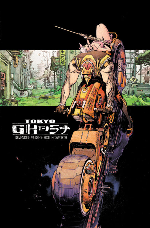 Tokyo Ghost. All ten covers.