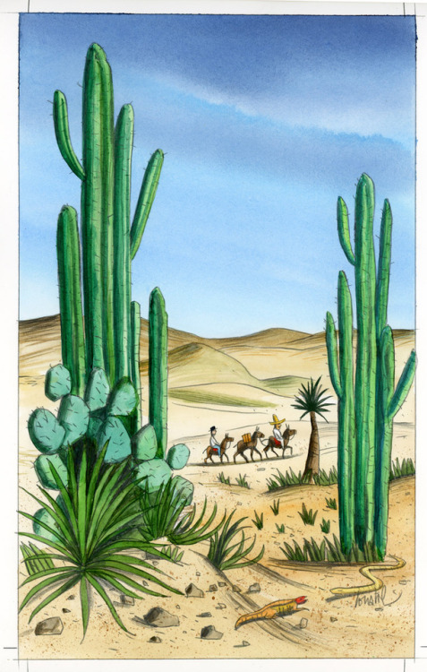 cactus-in-art:Jacques de Loustal (French, *1956, www.loustal.com/)