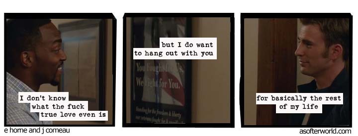 jjjat3am:   a softer world edits - Captain America  originals here 