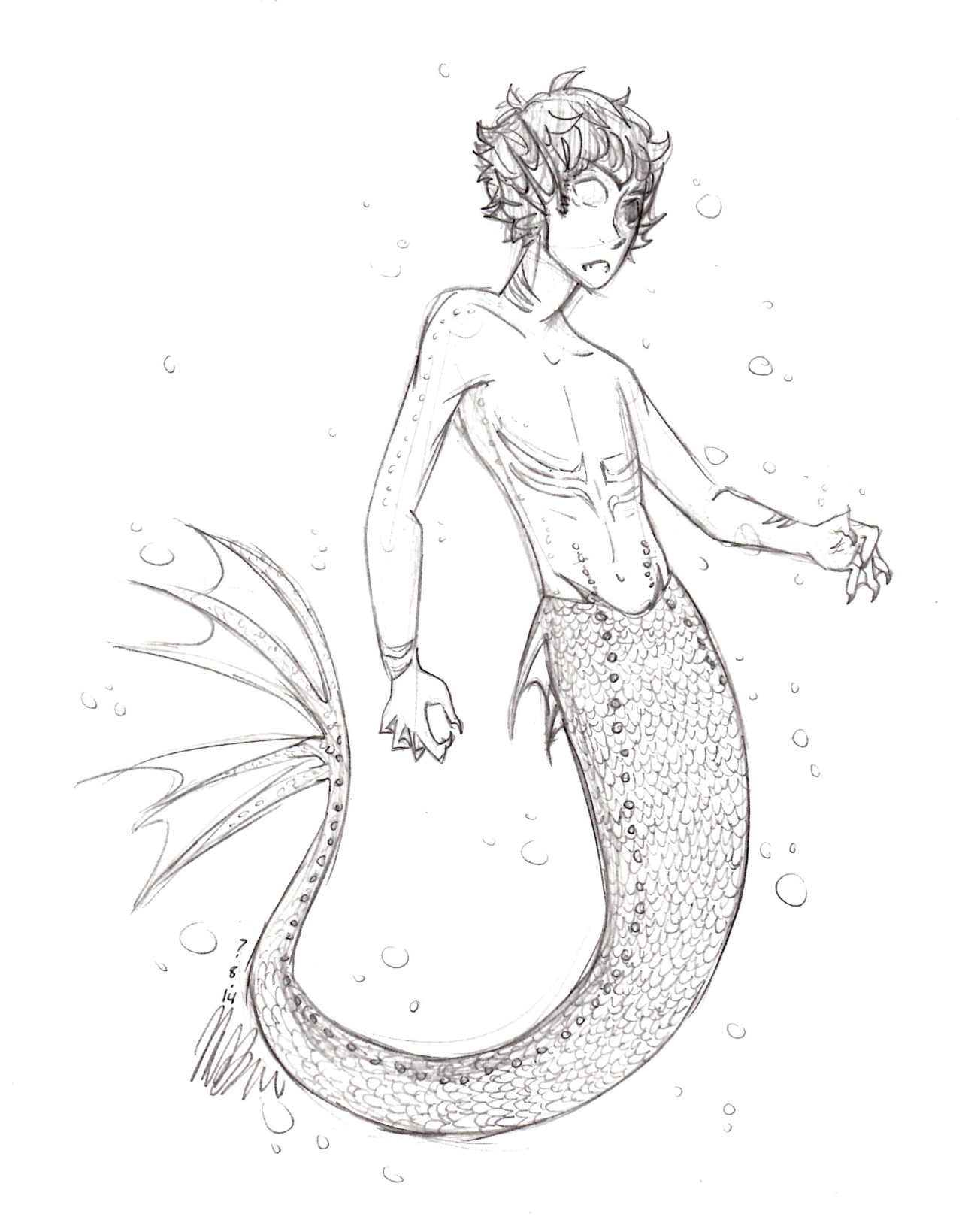  nurbzwax: I wanted to draw your Sollux merstuck design. ;O;Hope I didn’t butcher