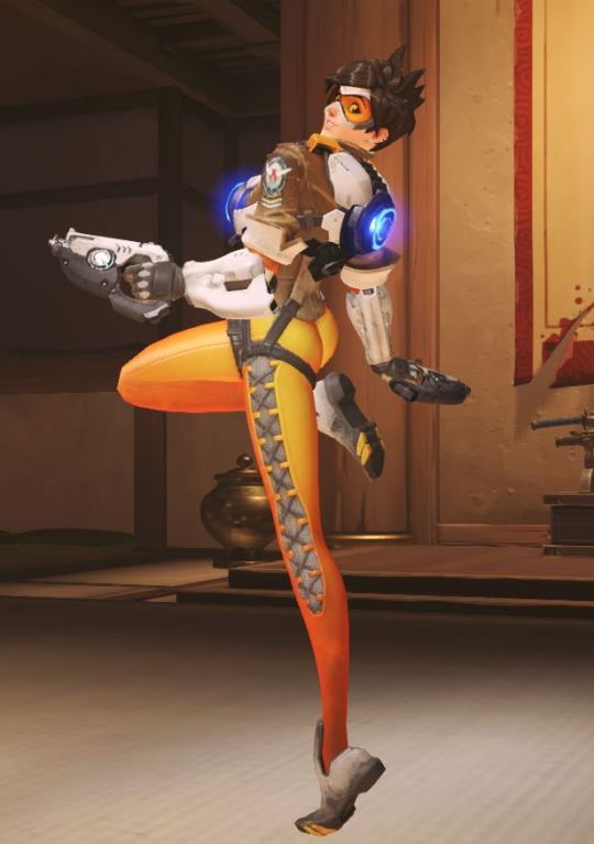 Porn leeterr:  The new Tracer Pose.What the fuck? photos