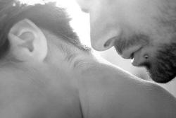 sinfulyearning:  Placing little kisses down the back of your neck and feeling you shiver with pleasure.