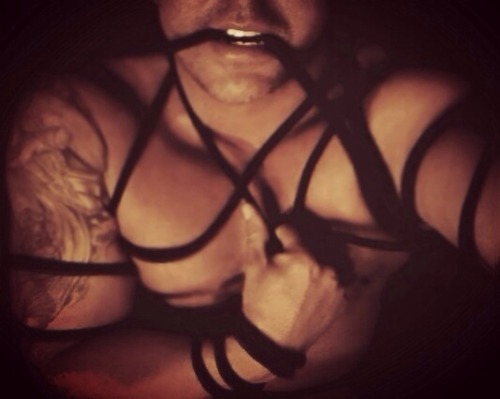 domsirdaddy:  Are you fit to be tied?  Gawd damn! So hot in rope! -fms