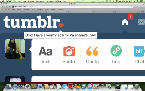 XXX Aw thanks tumblr :) photo