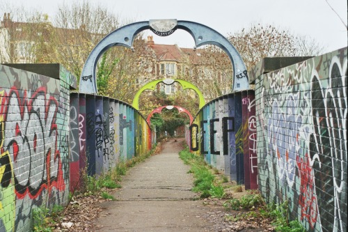 A bridge in Bristol