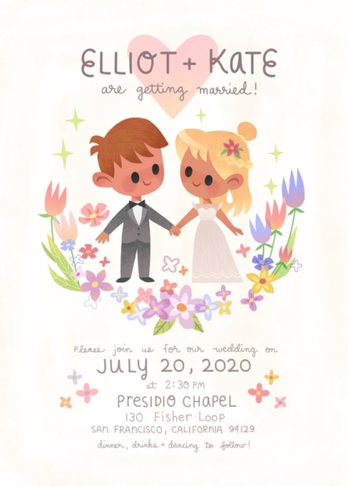 Slowwly adding new stuff to my shop ! (* ´꒳` *)/ Doing personalized, chibi couples’ illustrati