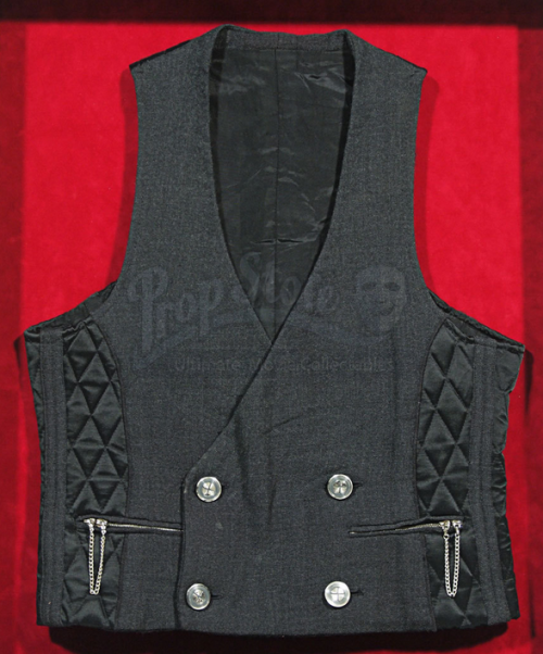 Waistcoat worn by Michael Wincott for his role as Top Dollar in The Crow.Found on propstore.com. Par