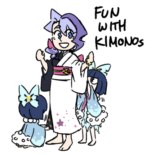 Little quick and light kimono tutorial because I’m noticing a trend of weird things non-Japane