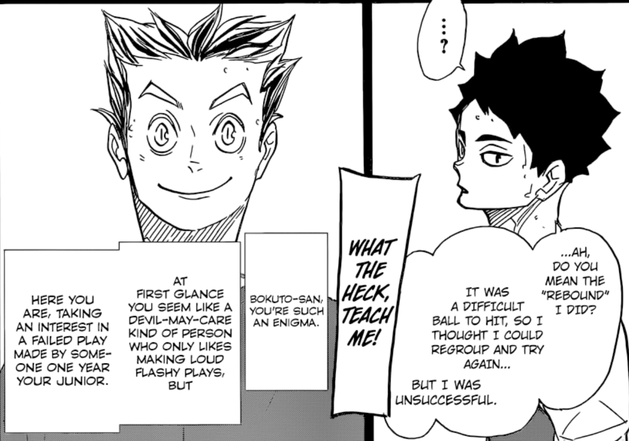 Haikyuu is Madness — Bokuto is constantly characterized as the crazy,...