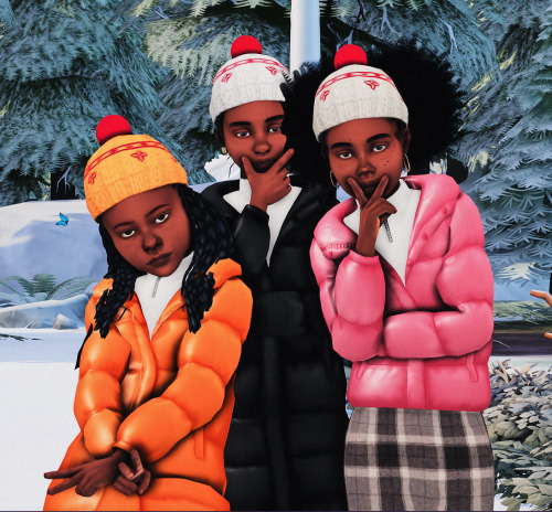 littletodds:Lookbook “Snow fun”Solstice Jackets @nucrests  LinkAutumn Skirt for girls @remaron  Link