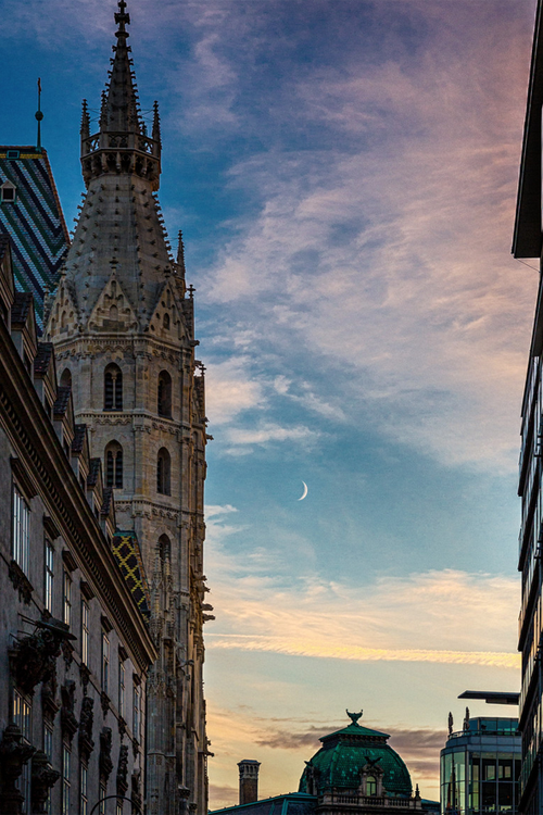 New moon over Viennaby Steen Rasmussen