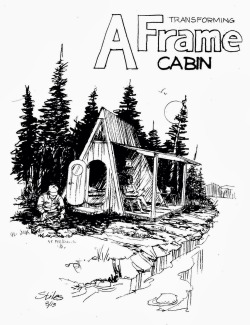 Smallandtinyhomeideas:  Transforming A-Frame Cabin Plans | Via Relaxshacks     