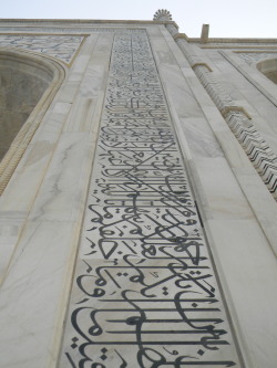 Taj Mahal detail