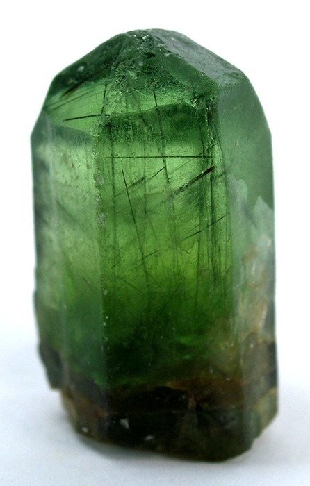 gravitationalbeauty:  Peridot (my birthstone), and Ludwigite.   …  
