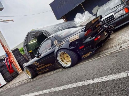 vagina-tickler:  stancedautos:  The real life end result of the renderings  I still dislike rocket bunny cars but damn the rear overs go really well on the fd the rest of the kit looks like poop still, front bumper makes the car look like it has a stupid