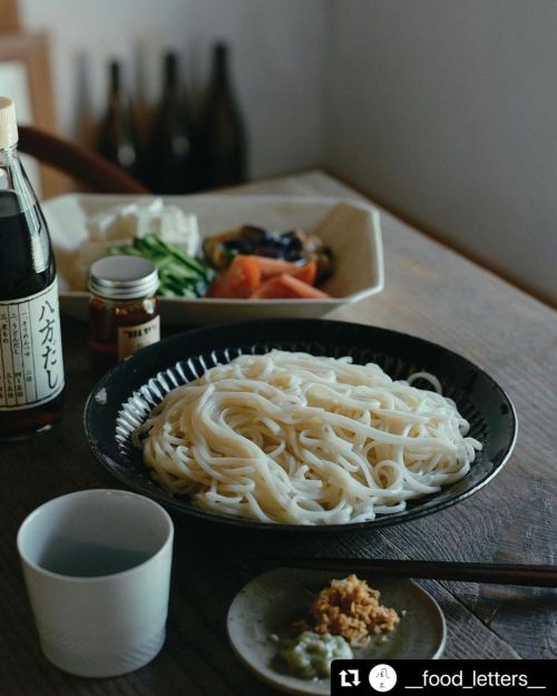 レシピ（細口そうめん） #Repost @__food_letters__ ・・・ *** そうめんが美味しい季節になってきました。わが家はいつも真砂喜之助製麺所さん(@masago_kinosuke