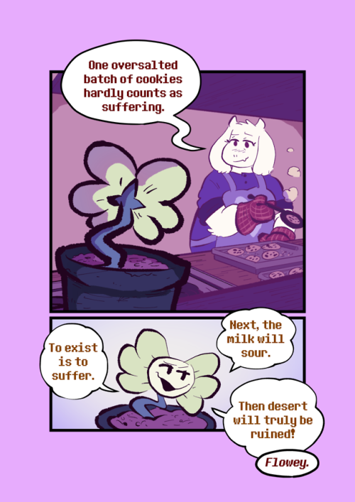 starlightshore - flowey, eat a snickers!