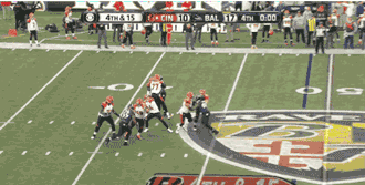 foxsports:  Bengals WR A.J. Green caught a ridiculously wild tip-drill Hail Mary as time expired to force OT vs the Ravens.  