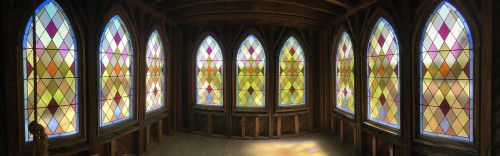  Bell Tower Stained Glass Windows by Unitarian Universalists of Petaluma 