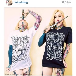 theluckyhell:  #regram from @inkedmag Wearing